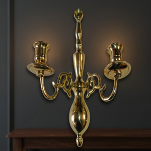 Pair of Vintage Handmade Custom Made Candelabra <b>Wall</b> <b>Sconces</b> for Home Decoration - Product Image 3