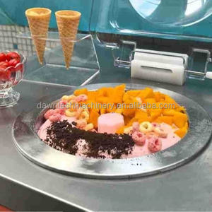 Mini machine à glace électrique, machine à glace de rue, mini machine à glace artisanale intelligente pour la maison - Product Image 5