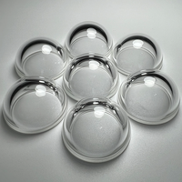 Dôme optique hémisphérique en acrylique, silice fondue, saphir ou sulfate de zinc avec revêtement antireflet pour l'imagerie sous-marine