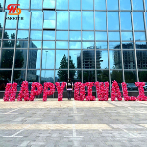 Arco de Flores de Rosa de Seda Artificial de Alta Calidad SMOOTH para Decoración de Bodas, Tamaño 1.8-2.4m - Product Image 1