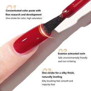 Vernis à ongles gel UV LED Soak Off 48 couleurs, base aqueuse, finition mate, vegan, flacon personnalisable avec logo - Product Image 4