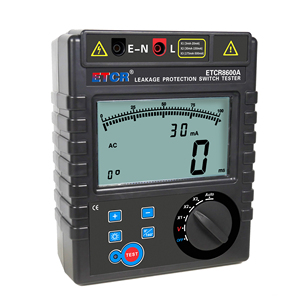 Тестер RCD ETCR8600A, 18 класс, ток 3-500 мА - Product Image 2