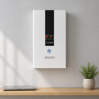 Chauffe-eau électrique à onduleur SCR avec pompe intégrée, unité de chauffage métallique intégrée, régulateur de température et protection contre la surchauffe