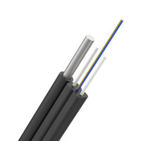Cable de Fibra Óptica FTTH GJYXCH de 1/2/4/12 Núcleos |   Cable de Fibra Óptica Autoportante |   LSZH |   Certificado CPR, Fabricado en Vietnam