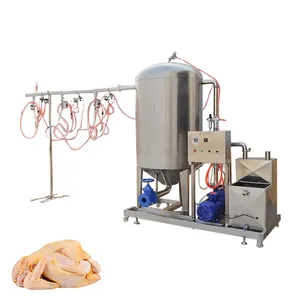 Duck Goose Sucker Poultry Viscera Cleaning Hot Sale Equipment Vacuum Lung Suction Automatic Chicken Slaughter Machine