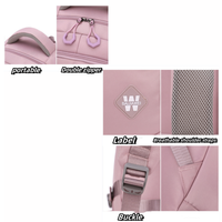 Vente en gros de sac à dos pour ordinateur portable de grande capacité sac à bandoulière en nylon pour l'université sac d'école universel portable et léger pour ordinateur