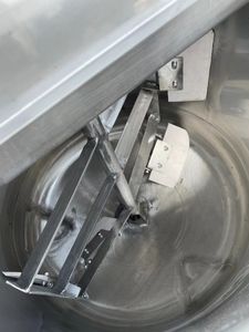 Réservoir de mélange 50L Crème pour le corps au caramel et mélangeur de gel douche Équipement de mélange de chauffage et de refroidissement Agitateur électrique - Product Image 5