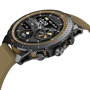 <span class=keywords><strong>Montre</strong></span> connectée sportive avec moniteur de fréquence cardiaque, tensiomètre, appels Bluetooth Android, bracelet extérieur, NFC, étanche, cadran personnalisable pour hommes, Reloj - Product Image 6