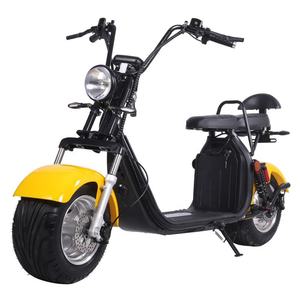 Scooter électrique à deux roues Citycoco 2000W 45 km/h avec batterie au lithium, étanche, suspension intégrale, fourche avant, frein à disque pour adultes - Product Image 3