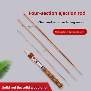 Canna da Pesca Telescopica Portatile in Resina Epossidica a 4 Sezioni, 14 <span class=keywords><strong>Metri</strong></span>, Design Multi-articolato Ultra-morbido per Pesca di Precisione - Product Image 2
