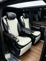 Siège électrique pour camping-car, SUV, fourgonnette, avec commande tactile intelligente, repose-jambes, ceinture 3 points, siège de modification automobile