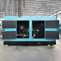 Générateur diesel silencieux de marque originale 50kW-500kW, super silencieux, avec enroulement 100% cuivre et radiateur tropical
