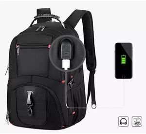 Mochila para Portátil Personalizada, Resistente al Agua, de 16 Pulgadas, para Hombre y Mujer, para Viajes de Negocios, Antirrobo, con USB - Product Image 2