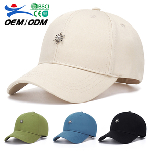 Casquette de baseball multicolore professionnelle de haute qualité, 6 panneaux, broderie 3D pour hommes et femmes, casquette de sport avec logo - Product Image 1
