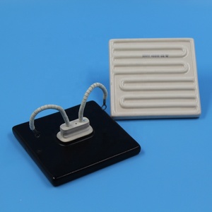 Placa Calefactora Eléctrica <span class=keywords><strong>de</strong></span> Cerámica IR <span class=keywords><strong>de</strong></span> 220V 500W HTS 122*122mm, Calentador Infrarrojo Lejano <span class=keywords><strong>para</strong></span> Procesamiento <span class=keywords><strong>de</strong></span> Alimentos, Hornear y Horno Comercial - Product Image 1