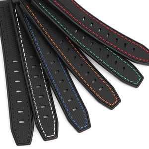 Meilleure Vente <span class=keywords><strong>Bracelet</strong></span> de Montre de 20 mm en Silicone Liquide Souple pour Plongée, Étanche, à Embout Incurvé, pour <span class=keywords><strong>MoonSwatch</strong></span> - Product Image 6