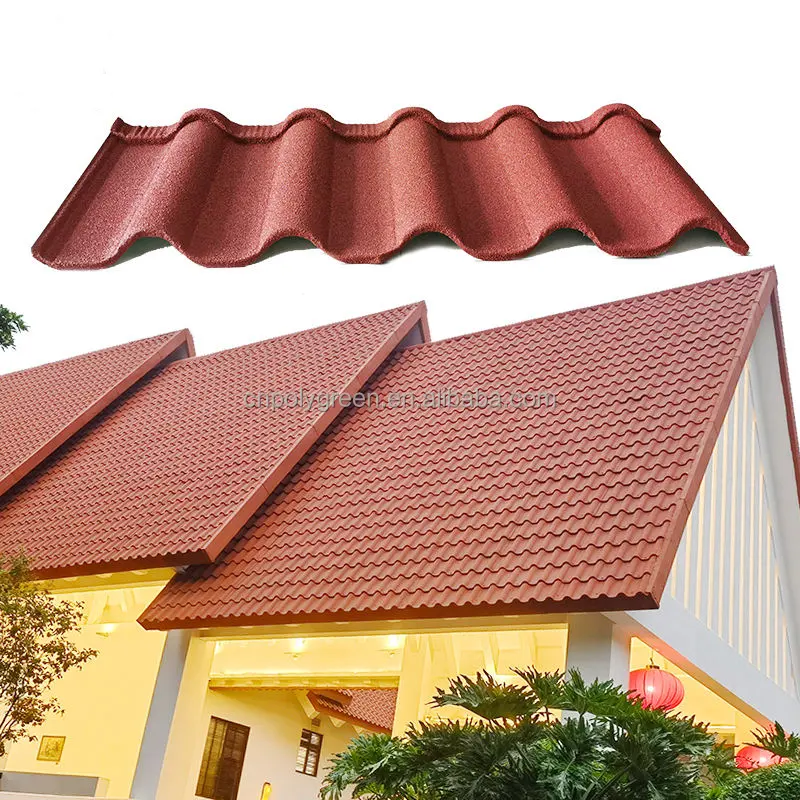 roof membrane stone granulate 3mm white stone coated roofing zinc