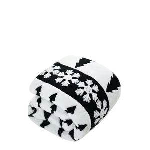 Couverture en polaire Sherpa à impression de Noël cationique Jacquard 3D pour la maison Couverture en jet personnalisée, douce et confortable, épaisse et chaude - Product Image 1