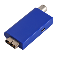 Konverter Video RF Bersertifikasi CE Ruiton Laris Manis, Mendukung PS2/PS1 67.25Mhz 61.25Mhz PAL DK Output untuk TV Splitters Converter
