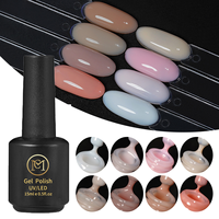 Gel Constructeur Liquide en Bouteille : Gel Constructeur & Gel de Construction BIAB Sans Chaleur 8 ML