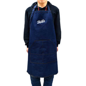 Delantales de Trabajo sin Mangas de Mezclilla con Diseño de Corbata en el Cuello, Múltiples Bolsillos, Reutilizables, Duraderos, con Logotipo Personalizado para Restaurantes y Uso Doméstico - Product Image 4