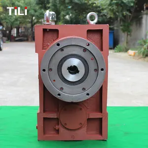Extrusora de plástico de alta potência para máquina extrusora de plástico, caixa redutora de engrenagens Tili ZLYJ série 112