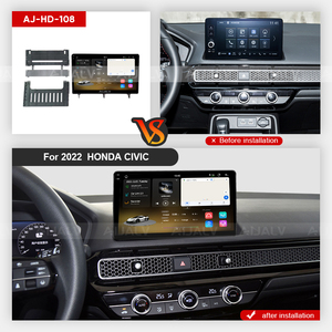 AIJALV Apro QLED Android Car Player Système de navigation GPS <span class=keywords><strong>2022</strong></span> pour HONDA CIVIC 8-core 2K Car for DVD Radio Stereo Player DSP - Product Image 4