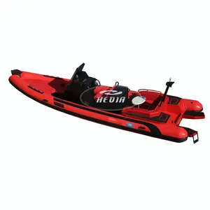 Aluminum Rib Inflatable Boat 800 for Sale 26FT Rhib 8m High Speed Performance Cruising Rib Inflatable Boat 800