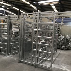 Fabricant de portails de cour de haute qualité, Golden Factory, <span class=keywords><strong>portail</strong></span> <span class=keywords><strong>coulissant</strong></span> pour bétail, <span class=keywords><strong>portail</strong></span> d'élevage de bétail - Product Image 3