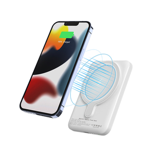 Batería Externa Magnética, Batería Externa Inalámbrica Magnética Ultra Delgada de 10000 mAh, Paquete de Batería de Carga Rápida PD de 22,5 W para <span class=keywords><strong>iPhone</strong></span> 12 - Product Image 1