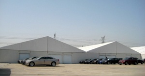 Tenda a Forma di A per Eventi Minerari 30x60m con Struttura in Alluminio, Pareti in Acciaio e Pannelli in ABS - Product Image 5