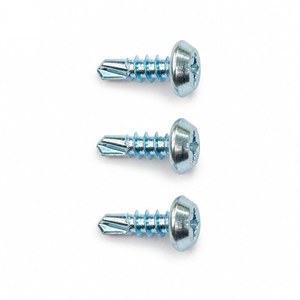 Vis autoperceuses à tête profilée personnalisée avec denture sous la tête, marquage CE, pour la fabrication de tôles, service OEM - Product Image 1