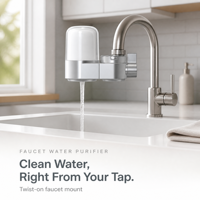 Filtre à eau intelligent sous évier à 5 étapes avec membrane d'ultrafiltration et charbon actif pour éliminer les bactéries, le chlore et les métaux lourds