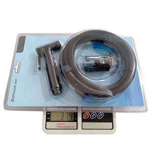 Shattaf 304 Stainless Steel Handheld <strong>Bidet</strong> Set Chinese Factory Wholesale Black <strong>Spray</strong> Gun Sprayer with <strong>Brass</strong> Material - Product Image 4