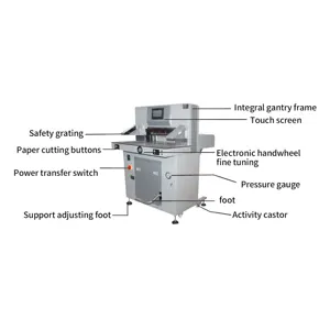 Kağıt kesme makinesi ve perakende endüstrileri için fabrika doğrudan satış vergisi damgası üretim tesisi