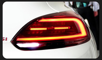Nouveaux feux arrière LKS de haute qualité pour Scirocco 2009-2017 – Ensemble de feux arrière LED améliorés avec feux de freinage et feux de croisement/route pour voiture