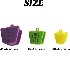 मौखिक सिलिकॉन काटने से ब्लॉक दंत लेटेक्स मुक्त गाल रीट्रैक्टर बहुउद्देश्यीय दांत सफेद - Product Image 2