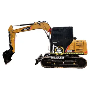 Sử Dụng SANY Máy Xúc SY75, SANY SY75c-9 SY75c-10 SY55 SY60 Pro Máy Xúc, SANY Mini Máy Xúc Excavadora Hot Bán Trong Kho