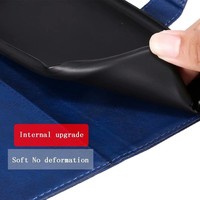 Étui de téléphone à rabat en TPUPC usiné couleur unie pour iPhone 17 avec texture peau d'agneau, fentes pour cartes et design portefeuille de protection