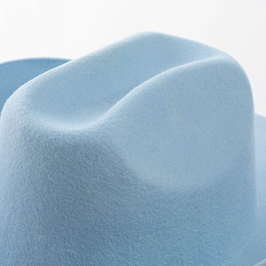 Chapeaux de Cowboy Personnalisables <span class=keywords><strong>en</strong></span> Feutre de <span class=keywords><strong>Laine</strong></span> Couleur Unie, Chapeaux Fedora <span class=keywords><strong>en</strong></span> <span class=keywords><strong>Laine</strong></span> 100% Haute Qualité à Large Bord pour Femmes Hommes, Robe Tendance - Product Image 6