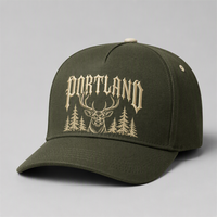 Casquette de baseball personnalisée avec broderie Old English, 5 panneaux, visière incurvée, style Dad Hat, streetwear urbain West Coast, vente en gros, faible MOQ