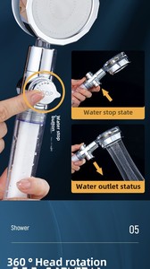 Распродажа, 100% водосберегающий ручной фильтр с тройной функцией - Product Image 4