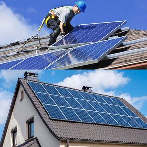 1000Watts 3 pha mini năng lượng mặt trời hệ thống năng lượng tất cả trong một 220V 1000 Wát nhỏ lai năng lượng mặt trời hệ thống với pin - Product Image 6