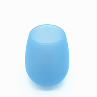 Verre à vin rouge en silicone personnalisé sur mesure, incassable, pliable, motif dessin animé, 400 ml, pour eau et bière, idéal pour l'extérieur - Vente en gros usine