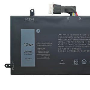 Batterie d'ordinateur portable de remplacement J0PGR 42Wh en gros pour Latitude 5285 5290 T17G 1WND8 Batterie rechargeable Li-polymère en stock - Product Image 4