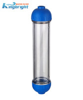 Filtre à boule anti-calcaire en ligne pour système de filtration d'eau domestique RO