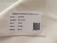 ZZF00439 Vente chaude Tissu en daim haut de gamme brossé 95% polyester 5% élasthanne pour vêtements d'extérieur