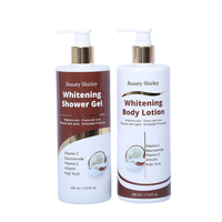 Nouveauté, gel douche hydratant et éclaircissant, label privé d'usine, OEM personnalisé, 500 ml, pour tous types de peau