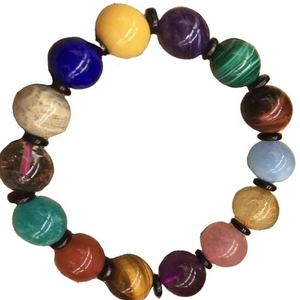 प्राकृतिक और वास्तविक विभिन्न रत्न दौर मोती बनाने फैशन कंगन बनाने थोक - Product Image 3