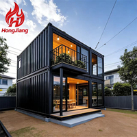 Rumah Kontainer Lipat yang Dapat Diperluas, Dapur Bergerak, Rumah Prefab Mini Ramah Lingkungan Bertenaga Surya, Eksterior Luar Ruangan, Dapat Dipindahkan